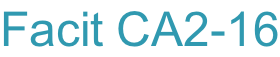 Facit CA2-16